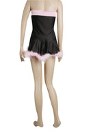 Women Girls Fashionable Shirt With Underwear & Headgear Sleepwear Night Dress Costume S / M