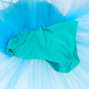 Kids Girls Fashionable Fairy Dress Ballet Ballerina Gymnastic Dancewear Costume Straps Tutu Dancing Leotard 5-6Years - Blue