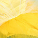 Kids Girls Fashionable Fairy Dress Ballet Ballerina Gymnastic Dancewear Costume Straps Tutu Dancing Leotard 5-6Years - Yellow