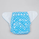 Soft Comfortable Water Absorbing Reusable Cloth Diaper Nappy for Kids Baby + 1 Insert Blue
