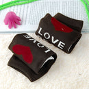 Fashionable Cartoon Bear Pattern Charms Leggings Leg Warmers For Kids Children Winter Clothing Accessory 1 Pair - Dark Brown