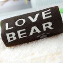 Fashionable Cartoon Bear Pattern Charms Leggings Leg Warmers For Kids Children Winter Clothing Accessory 1 Pair - Dark Brown