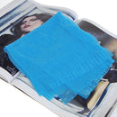 Lady Girls Fashion Clothing Accessory Tiny Wrinkles Charm Scarf Long Shawl Wrap - Solid Sky Blue