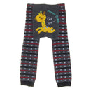 Funny Animal Pattern Tights Pants Kids Toddler Baby Boys Girls Fashionable Winter Clothing Accessory Giraffe Print Charms Size M