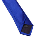 Unisex Casual Necktie Skinny Slim Narrow Neck Tie - Solid Royal Blue