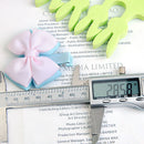 Cute Baby Toddler Double Layered Bow Clip Hair Accessory Headwear Hair Styling Equipment Beauty Supplies Pink And Light Blue
