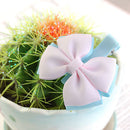 Cute Baby Toddler Double Layered Bow Clip Hair Accessory Headwear Hair Styling Equipment Beauty Supplies Pink And Light Blue
