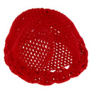 Crochet Handmade Beanie Cap Hat Baby Toddler Kids - Red