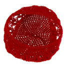 Crochet Handmade Beanie Cap Hat Baby Toddler Kids - Red