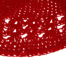 Crochet Handmade Beanie Cap Hat Baby Toddler Kids - Red