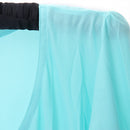 Women Girls ladies Fashionable Wrapped V Neckline Cocktail Club Party Dress Outfit Birthday Gift Light Blue