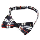 Fashionable Tuxedo Beige Black Grid Woven Bow Tie Bowtie Necktie For Men Wedding Suit Charms Clothing Accessory