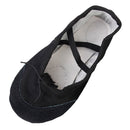 Black Canvas Dance Ballet Shoes for Toddler Boys And Girls US Size 12