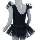 Girl Ballet Dance Tutu Dress Costume Fits 5 - 6 Yrs - Black