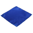Men's 8.5 Inch Satin Hanky Classic Handkerchief Royal Blue