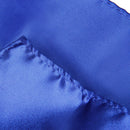 Men's 8.5 Inch Satin Hanky Classic Handkerchief Royal Blue