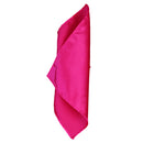 Mens Party Fashion Clothing Accessory Pocket Square Satin Hanky Handkerchief Hanky Dark Pink 8.5 Inch