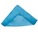 Mens Party Fashion Clothing Accessory Pocket Square Satin Hanky Handkerchief Hanky Light Blue 8.5 Inch