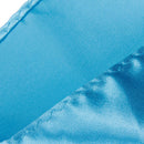 Mens Party Fashion Clothing Accessory Pocket Square Satin Hanky Handkerchief Hanky Light Blue 8.5 Inch