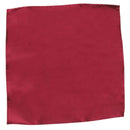 Mens Party Fashion Clothing Accessory Pocket Square Satin Hanky Handkerchief Hanky Dark Red 8.5 Inch