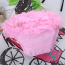 Lovely Baby Girl Ruffle Bloomers Pants Diaper Cover 0-2 years S Pink