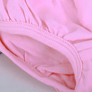 Lovely Baby Girl Ruffle Bloomers Pants Diaper Cover 0-2 years S Pink