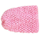Baby Infant Soft Stretchable Stylish Ribbon Crochet Beanie Hat Cap Pink