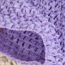 Soft Stretchable Crochet Beanie Cap Hat for Kids Baby Toddler Winter Warm Clothing Accessory - Light Purple