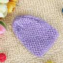 Soft Stretchable Crochet Beanie Cap Hat for Kids Baby Toddler Winter Warm Clothing Accessory - Light Purple