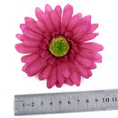 Women Girls Ladies Fashionable African Daisy Hair Flower Wedding Prom Beach Party Accessory Shocking Pink