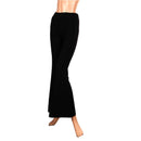 Black Long Gaucho Palazzo BoHo Wide Leg Flare Pants Belly Dance