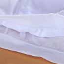 Soft Comfortable Wear Seamless Strapless Wire Free Tube Bra Without Padding For Women Girls Undergarments Clothing Accessory- White