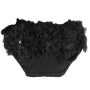 Lovely Baby Girl Ruffle Bloomers Diaper Cover 0-2 years S Black