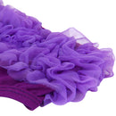 Baby Girl's Pure Cotton Ruffle Pants Bloomers Nappy Cover - S Purple