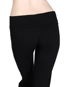 Women Girls Elastic Sports Running Yoga Fitness Gym Pants Black S