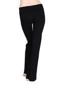 Women Girls Elastic Sports Running Yoga Fitness Gym Pants Black S