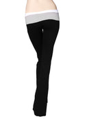 Women Girls Ladies Causual Household Pants Elastic Fitness Yoga Pants Black S