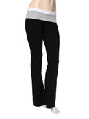 Women Girls Ladies Causual Household Pants Elastic Fitness Yoga Pants Black S