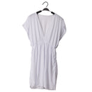 Women Girls ladies Fashionable Swim Wear Bech Party Swim Dress White