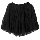 Fashionable Women Girls Ladies Fit Chiffon Pleated Skirt PartyWear Birthday Clothing Accessory Black