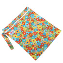 Waterproof Reusable Multi-Purpose Colorful Circle Pattern Baby Bottle Holder Nappy Diaper Bag