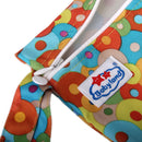 Waterproof Reusable Multi-Purpose Colorful Circle Pattern Baby Bottle Holder Nappy Diaper Bag