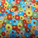 Waterproof Reusable Multi-Purpose Colorful Circle Pattern Baby Bottle Holder Nappy Diaper Bag
