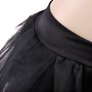 Fashionable Women Girls Ladies Fit Layered Skirt PartyWear Birthday Clothing Accessory Black