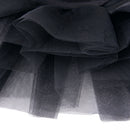 Fashionable Women Girls Ladies Fit Layered Skirt PartyWear Birthday Clothing Accessory Black