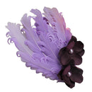 Fashionable Cute Feather Rhinestone Headband Headwear Hair Accessory Purple