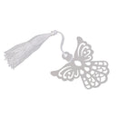 Eagle Shaped Bookmark Label With Tassels Stationary Wedding Party Supplies Ceremony Gift Silver
