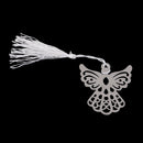Eagle Shaped Bookmark Label With Tassels Stationary Wedding Party Supplies Ceremony Gift Silver