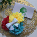 Soft Multicolor Flower Design Headband Hair Band for Baby