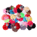 Fashionable Cute Chiffon Flower Headband Headwear Hair Accessory Party Props Blue Yellow Pink